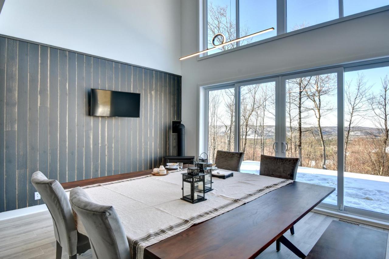Chalet Serenity - Mont Tremblant Ski - Spa Sauna Wifi Tv Privet Chic Modern House Villa La Conception Exterior photo