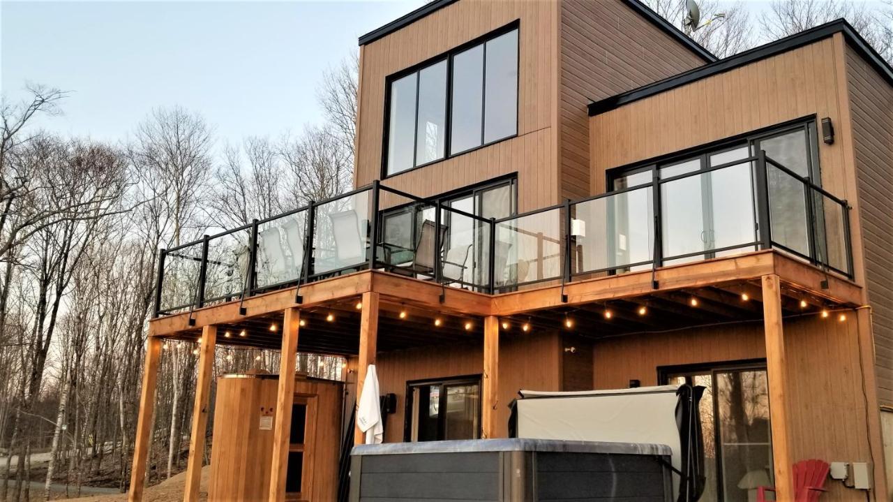 Chalet Serenity - Mont Tremblant Ski - Spa Sauna Wifi Tv Privet Chic Modern House Villa La Conception Exterior photo