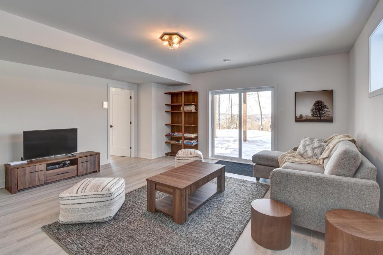 Chalet Serenity - Mont Tremblant Ski - Spa Sauna Wifi Tv Privet Chic Modern House Villa La Conception Exterior photo