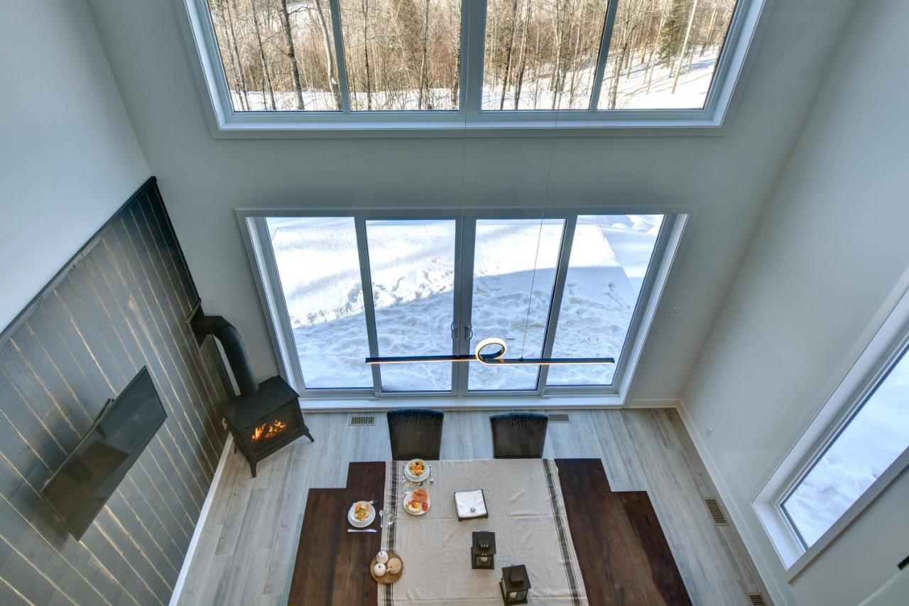 Chalet Serenity - Mont Tremblant Ski - Spa Sauna Wifi Tv Privet Chic Modern House Villa La Conception Exterior photo