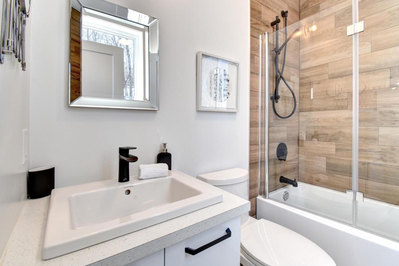 Chalet Serenity - Mont Tremblant Ski - Spa Sauna Wifi Tv Privet Chic Modern House Villa La Conception Exterior photo