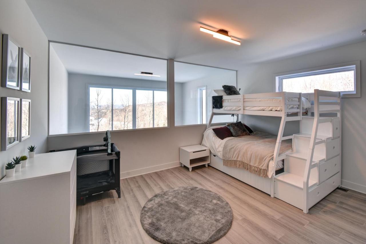 Chalet Serenity - Mont Tremblant Ski - Spa Sauna Wifi Tv Privet Chic Modern House Villa La Conception Exterior photo